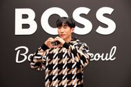 "HUGO BOSS" Korea Exclusive Collection Launch Photocall (Image via Getty)